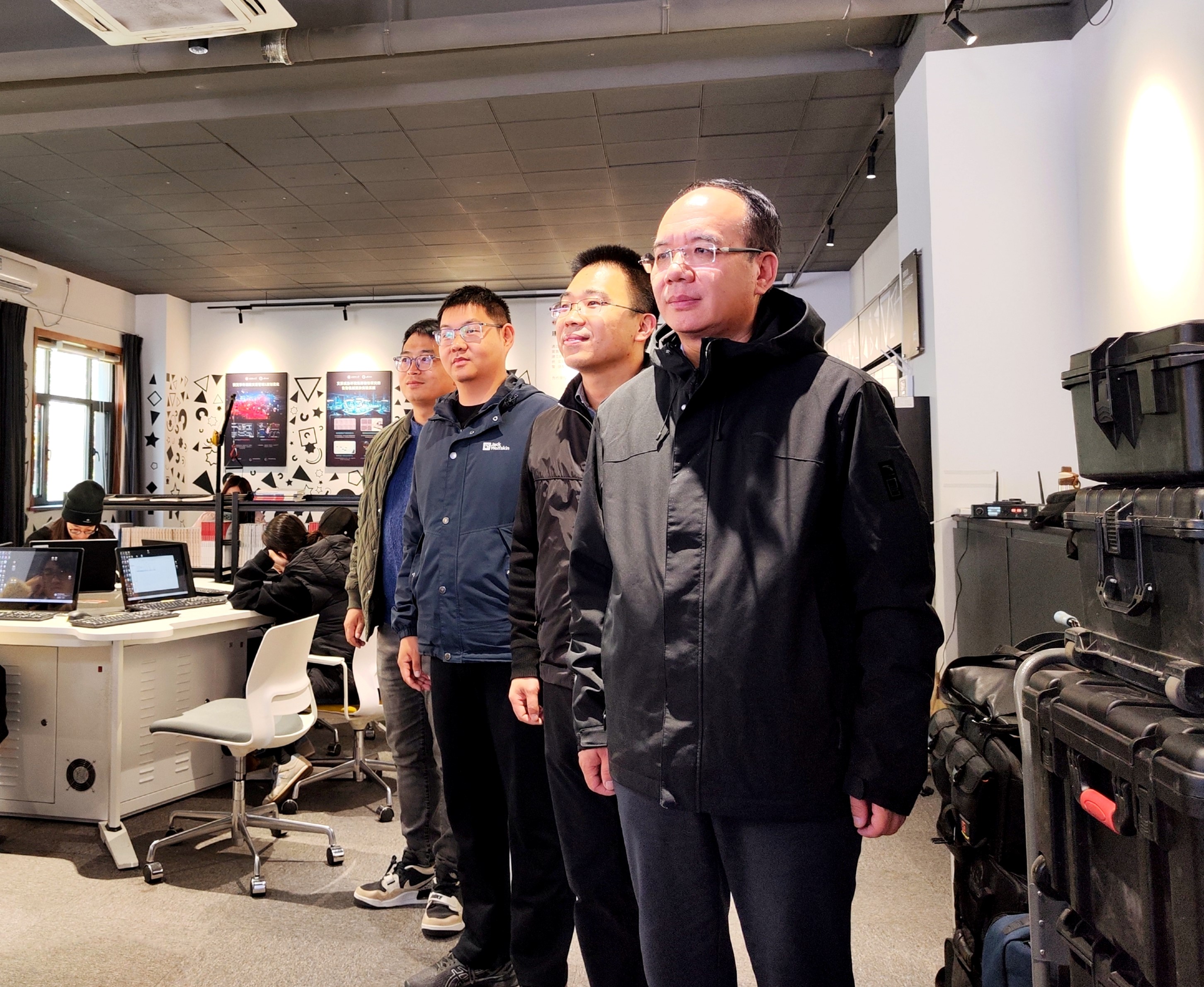 張全有到場指導工作