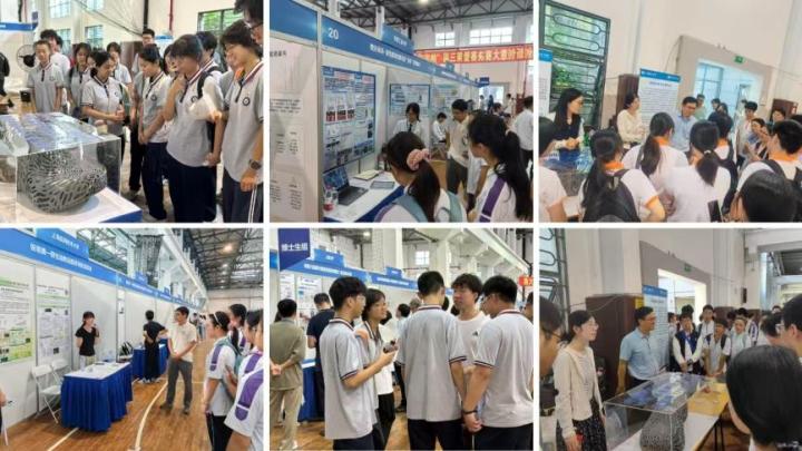 高中生與大一新生觀展